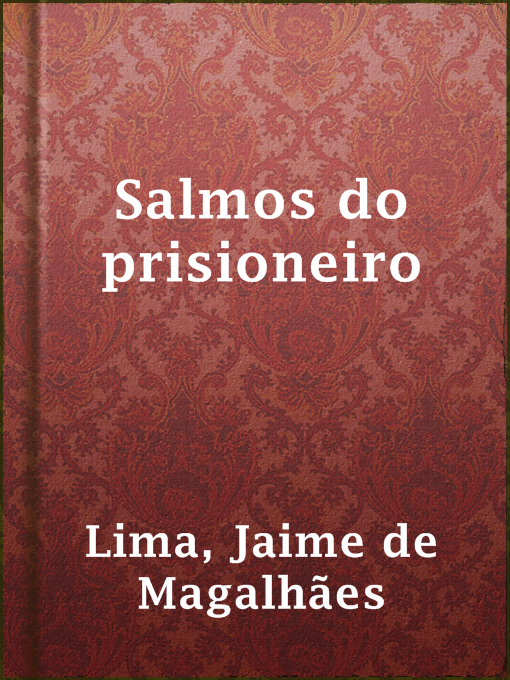 Cover image for Salmos do prisioneiro